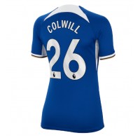 Camiseta Chelsea Levi Colwill #26 Primera Equipación Replica 2023-24 para mujer mangas cortas